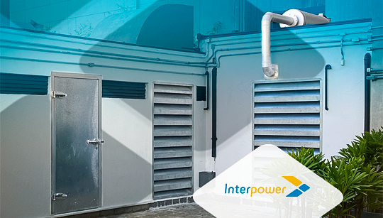 Atenuação acústica para Geradores